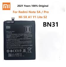 BN31 Battery For Xiaomi Mi A1 MDG2/5X/Redmi Note 5A/5A Pro/5A Prime/Redmi S2.